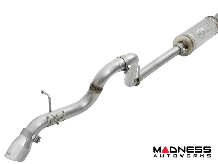 Jeep Wrangler JL 3.6L 4 Door Performance Exhaust System - Cat Back - Mach Force - AFE - 2.5" - Polished Tip